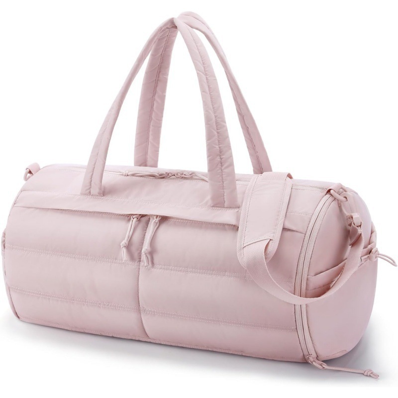 定制亚马逊热销新女士健身包带鞋隔层的轻质行李包带湿袋的旅行包